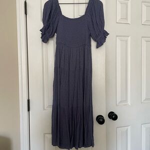 Elegant Purple Women's Dress